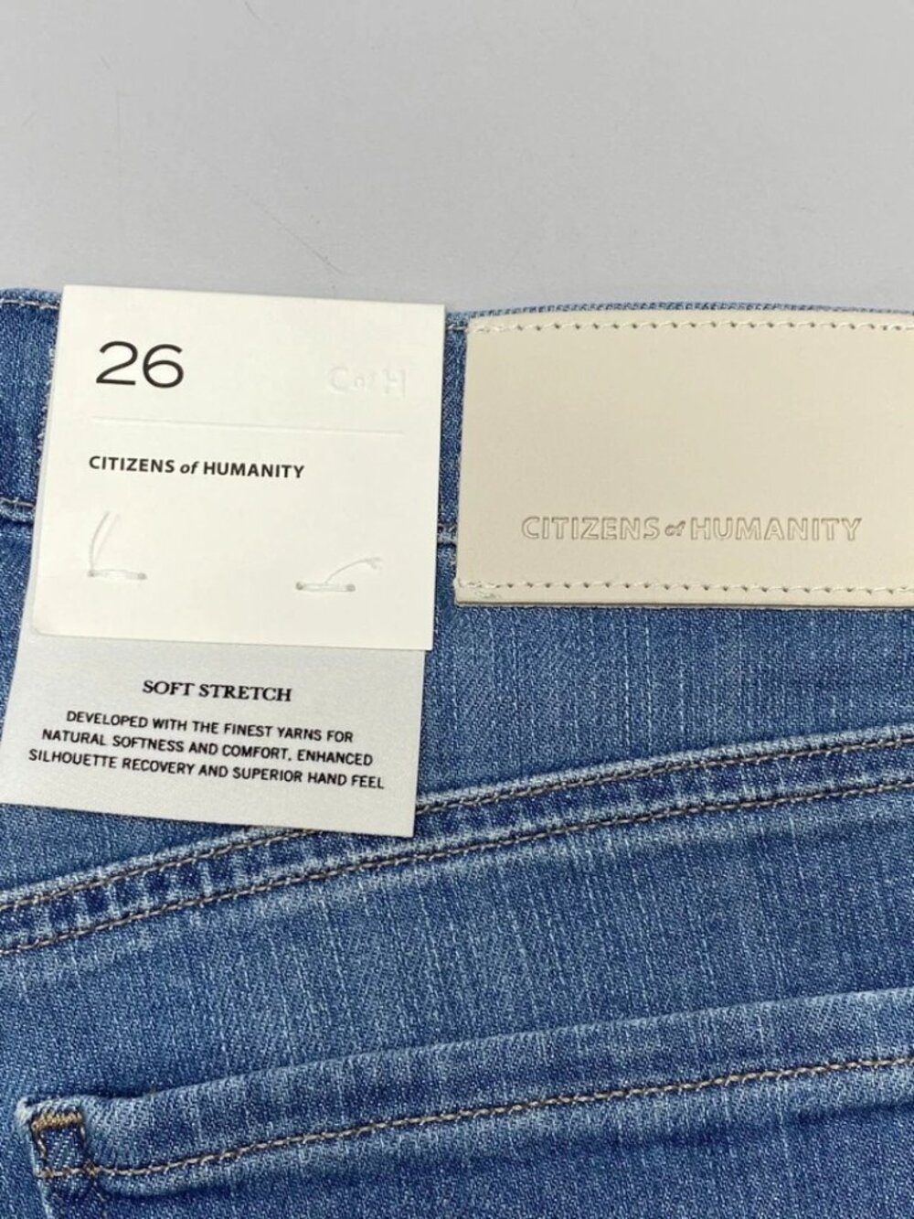 Citizens Of Humanity Women Jeans Blue Size 26 Lyra Long Wide Leg High Rise Bhodi - Picture 2 of 9